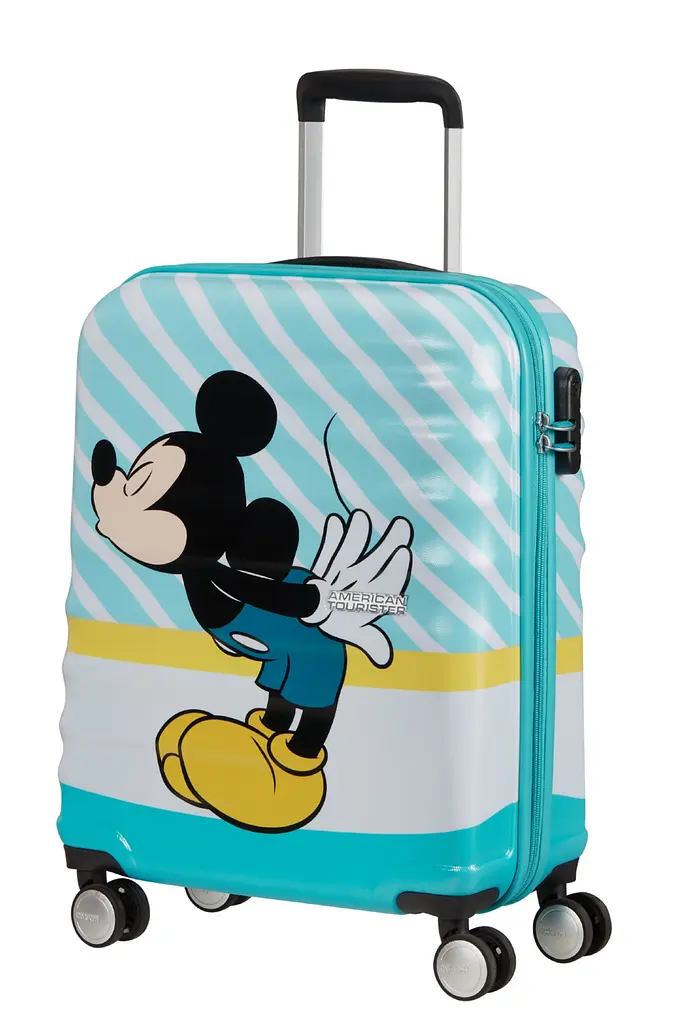 Валіза 55 См American Tourister WAVEBREAKER DISNEY - KISS BLUE 55x40x20 31C*31001 - фото 3