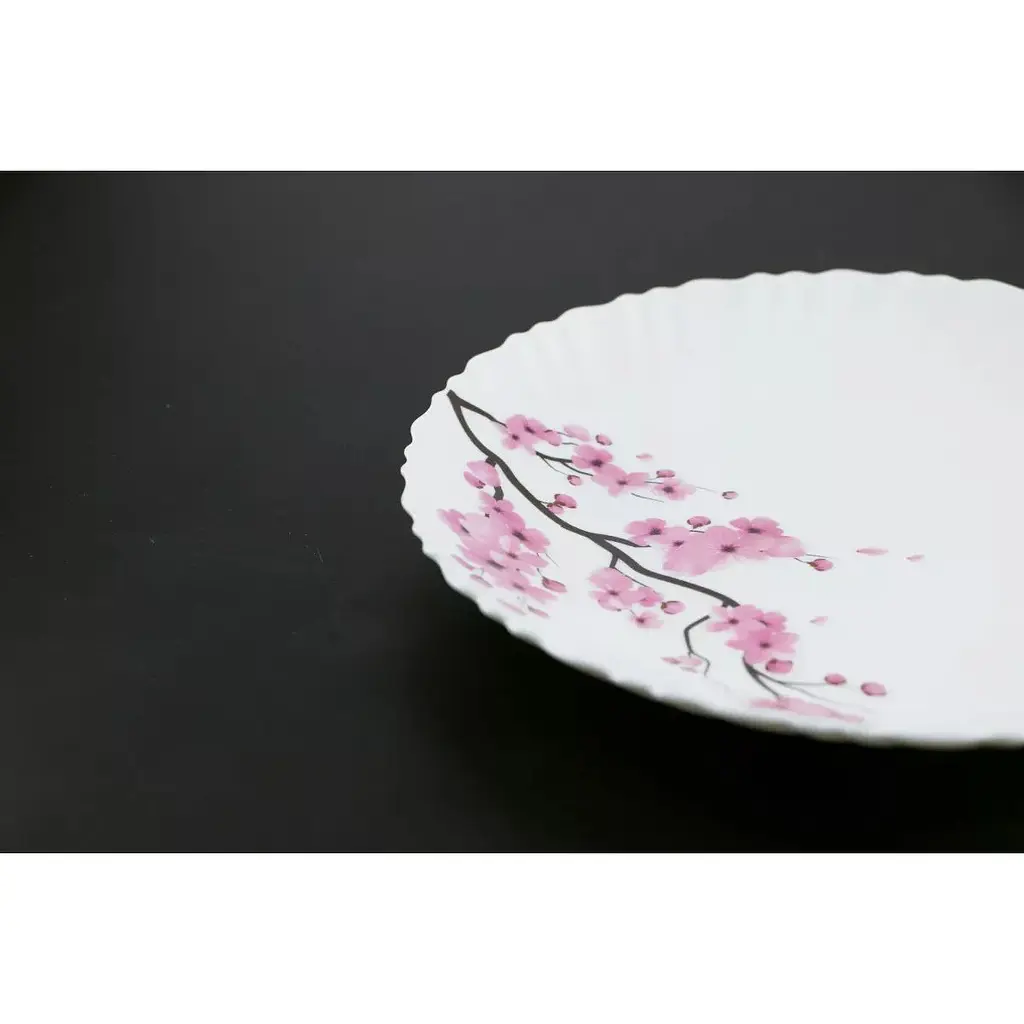 Тарілка десертна Vittora Wave V-190SK Сакура 19 см (97677) - фото 2