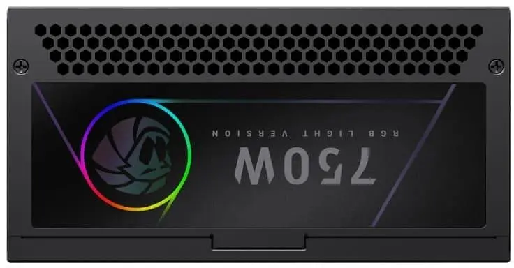 Блок живлення GameMax 750G 750W RGB 80+ Gold (RGB 750G) Black - фото 4