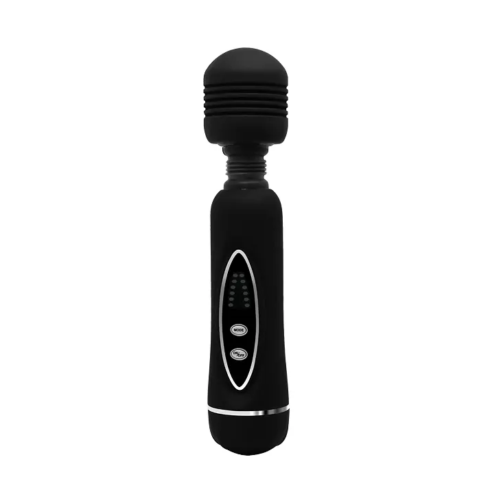 Вібратор зі змінними насадками Power Wand Massage Kit Black - фото 2