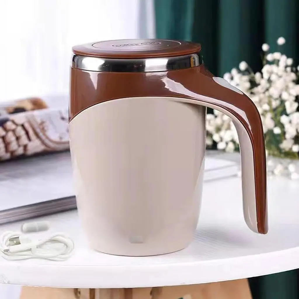Термо-чашка-мішалка Mixing cup 380 мл ∙ Розумна чашка Mixing cup 380 мл з автоматичним перемішуванням - фото 5