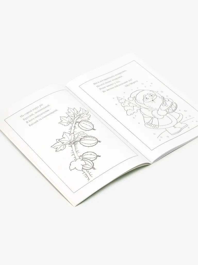 Книга розмальовок Вірші та загадки 12B-010 Різнокольоровий shop (4820168950094) - фото 2