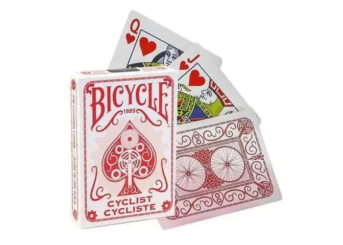 Карти гральні United States Playing Card Company Bicycle Cyclist (red) (2274r) - фото 2