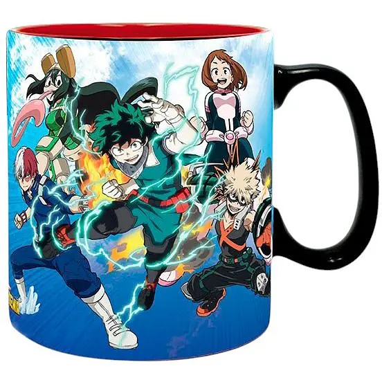 Чашка хамелеон AbyStyle My Hero Academia Heroes 460 мл - фото 1