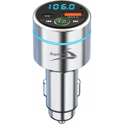 FM модулятор Aspiring Wave 5 Metal case 48 W (WV 654712) - фото 2
