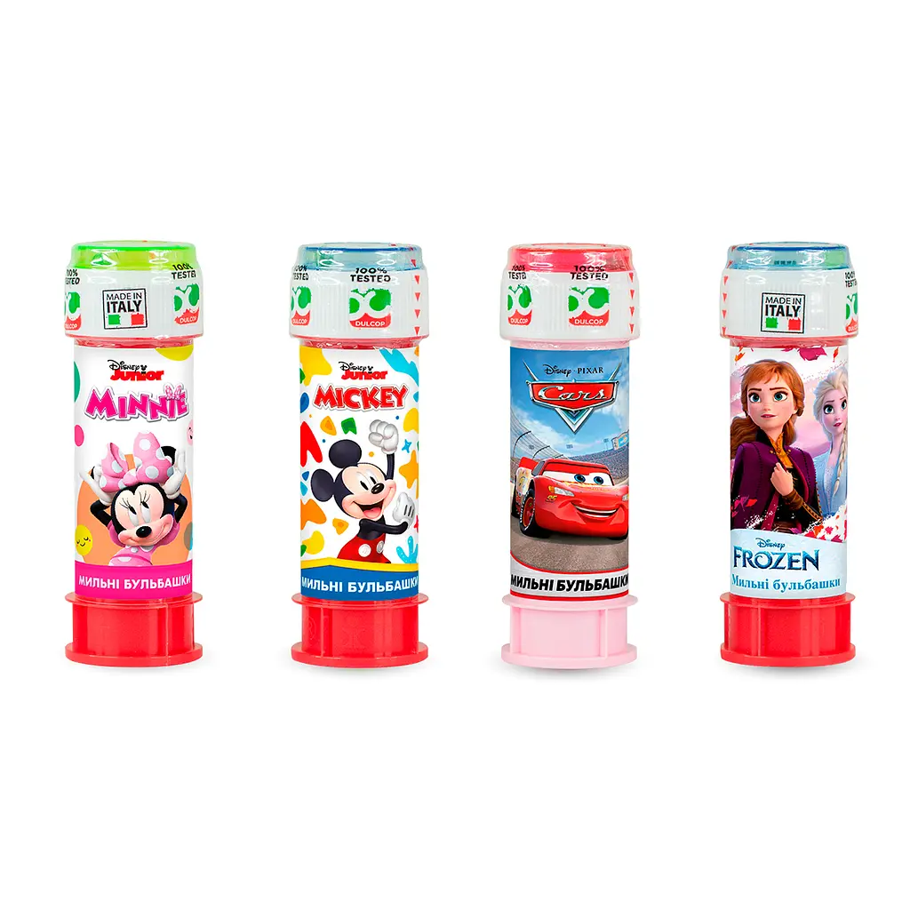 Мильні бульбашки Dulcop Disney Асорті, 60 мл (103001110074) - фото 2