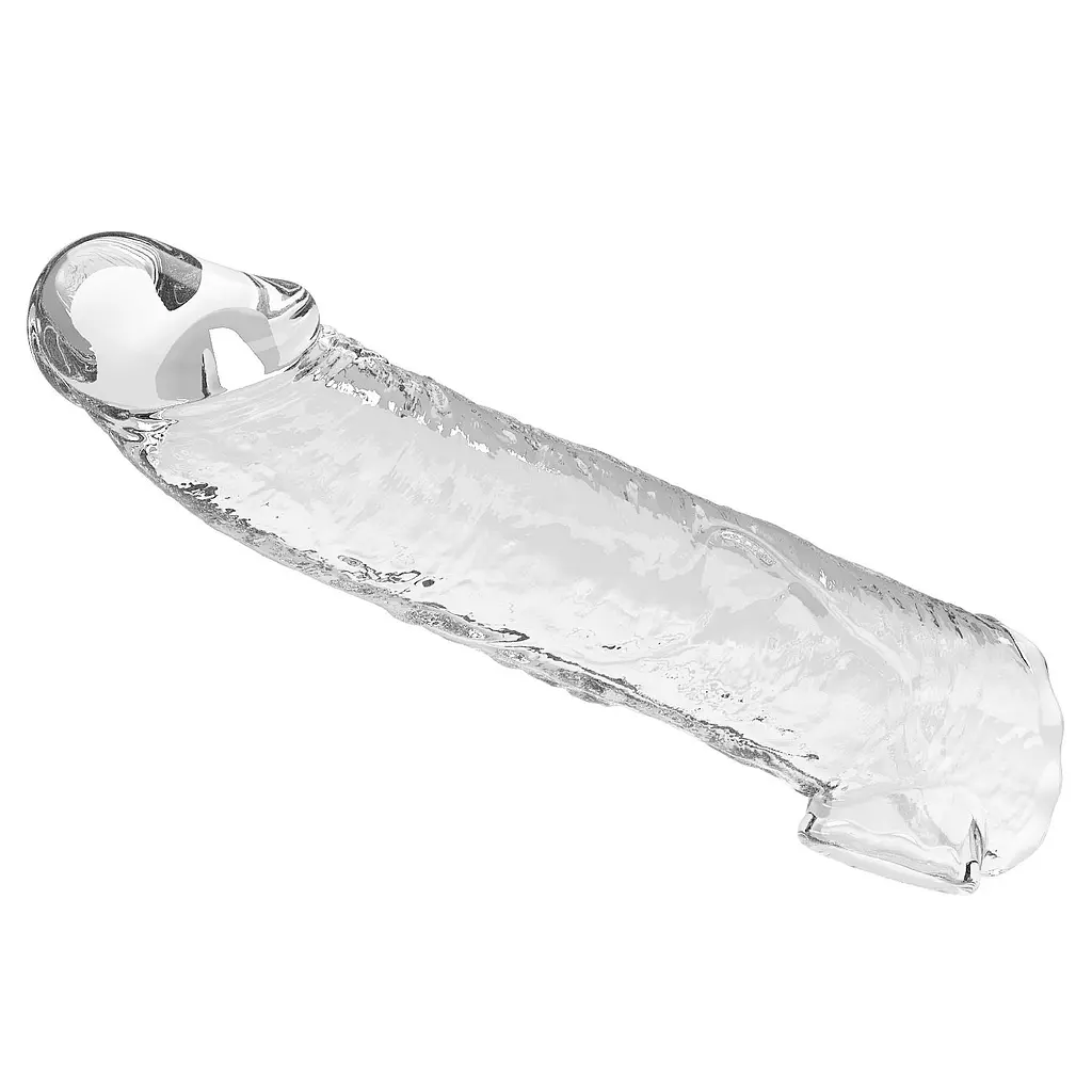 Подовжуюча насадка на член Pretty Love Extension Penis Sleeve, +7.5 см - фото 5