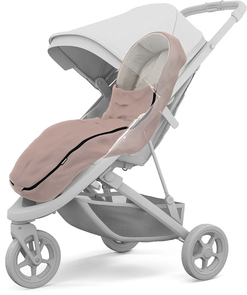 Теплий конверт-накидка Thule Stroller Footmuff Misty Rose (TH 11200323) - фото 3