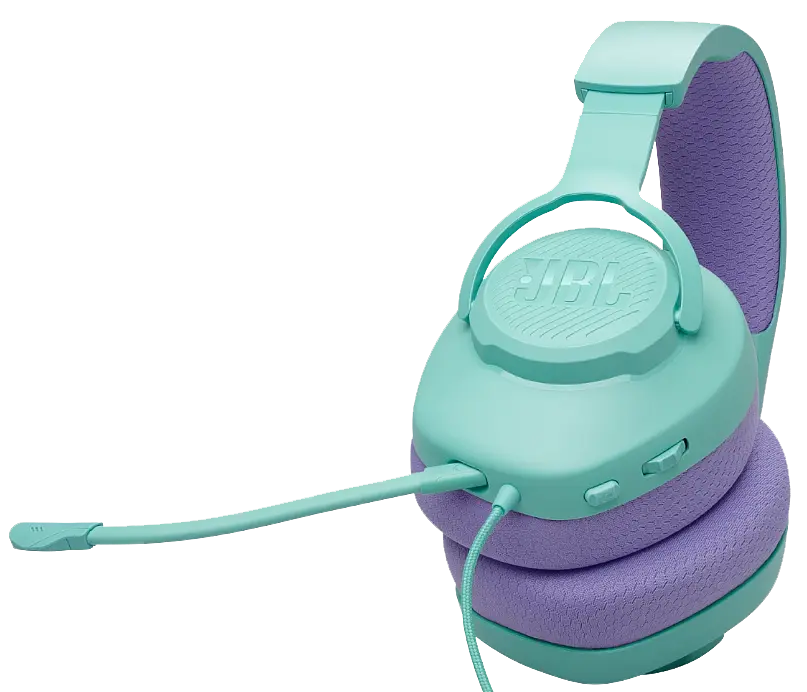 Гарнітура JBL QUANTUM 100M2 Cyan (JBLQTUM100M2CYN) (7023993) - фото 4