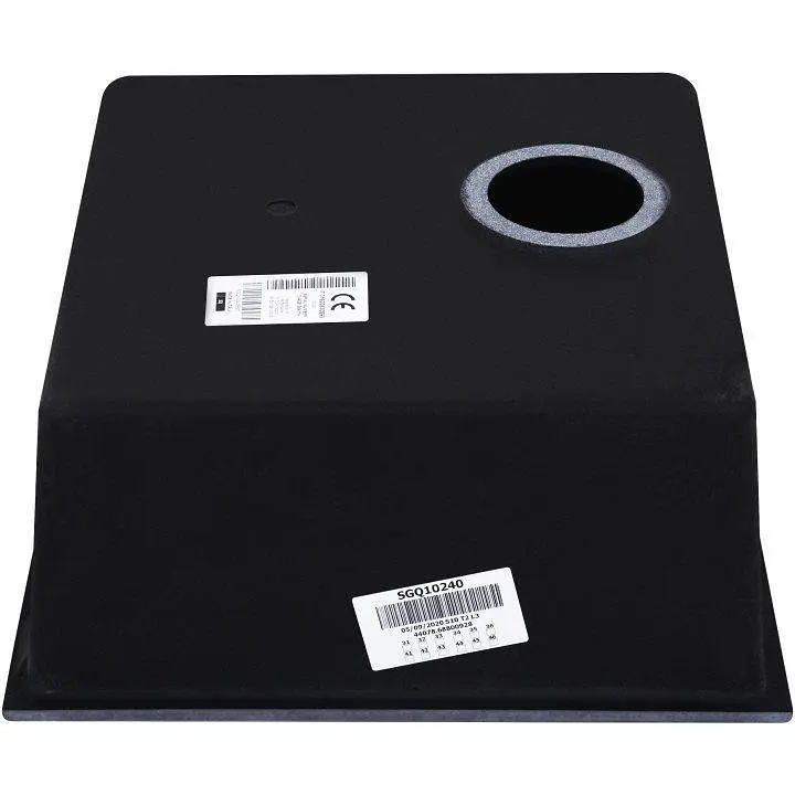 Кухонная мойка Elleci Q 102 Under TOP nero 40 - фото 6