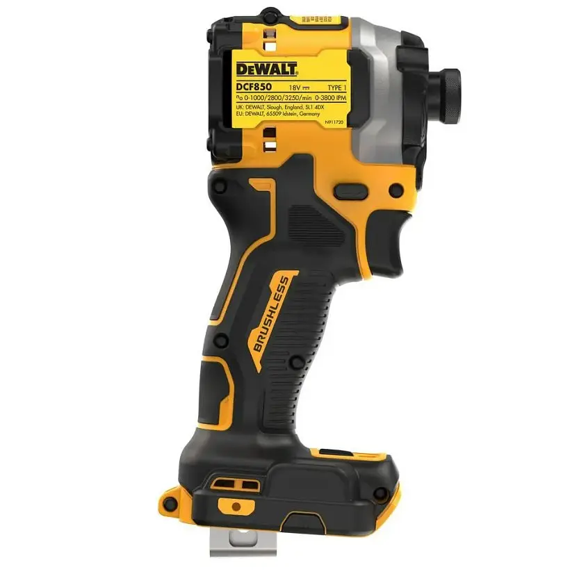 Шурупокрут акумуляторний ударний DeWalt без АКБ та ЗП DCF850NT - фото 3