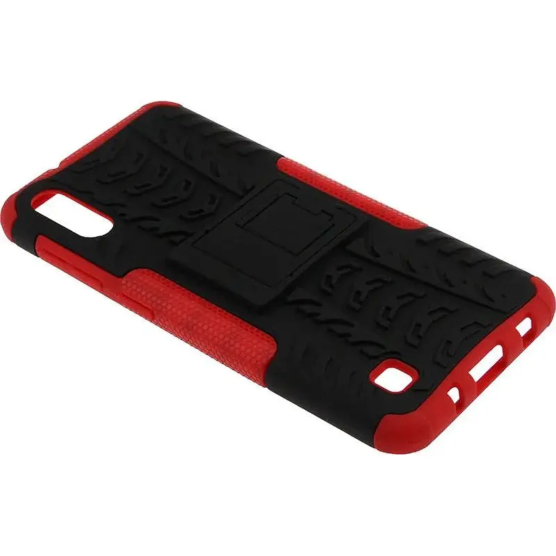 Чохол-накладка Toto Dazzle Kickstand 2 in 1 Case Samsung Galaxy A10 Red - фото 4