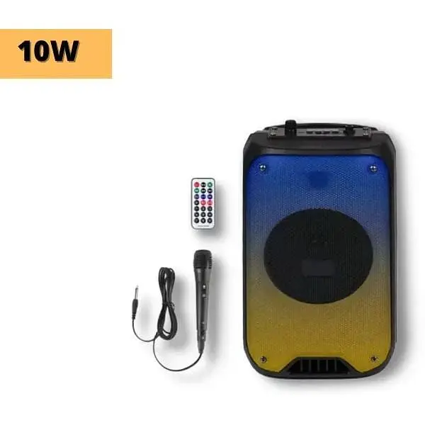 Портативна колонка XPRO RX-8150 валіза 10Вт USB SD FM радіо Bluetooth 1 мікрофон ДУ (MER-15710) - фото 2