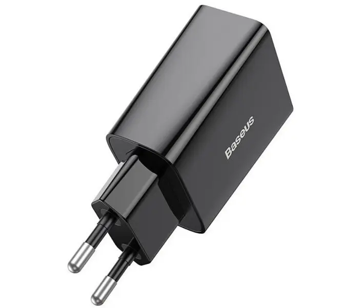 Сетевое зарядное устройство Baseus Speed Mini PD Charger 20W (CCFS-SN01) Black [67419] - фото 2