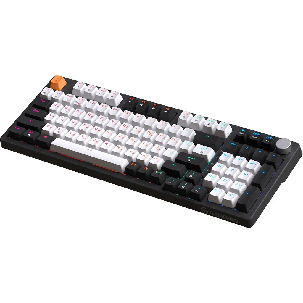 Клавіатура GamePro MK170B Червоний з Hot-Swap RGB Чорний - фото 4