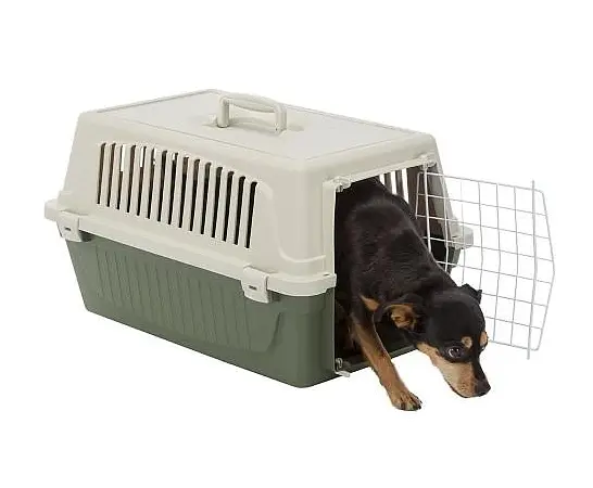 Переноска для собак та котів Ferplast Atlas 10 EL сіра до 5 кг 48x32.5x29 см 73007199 - фото 2