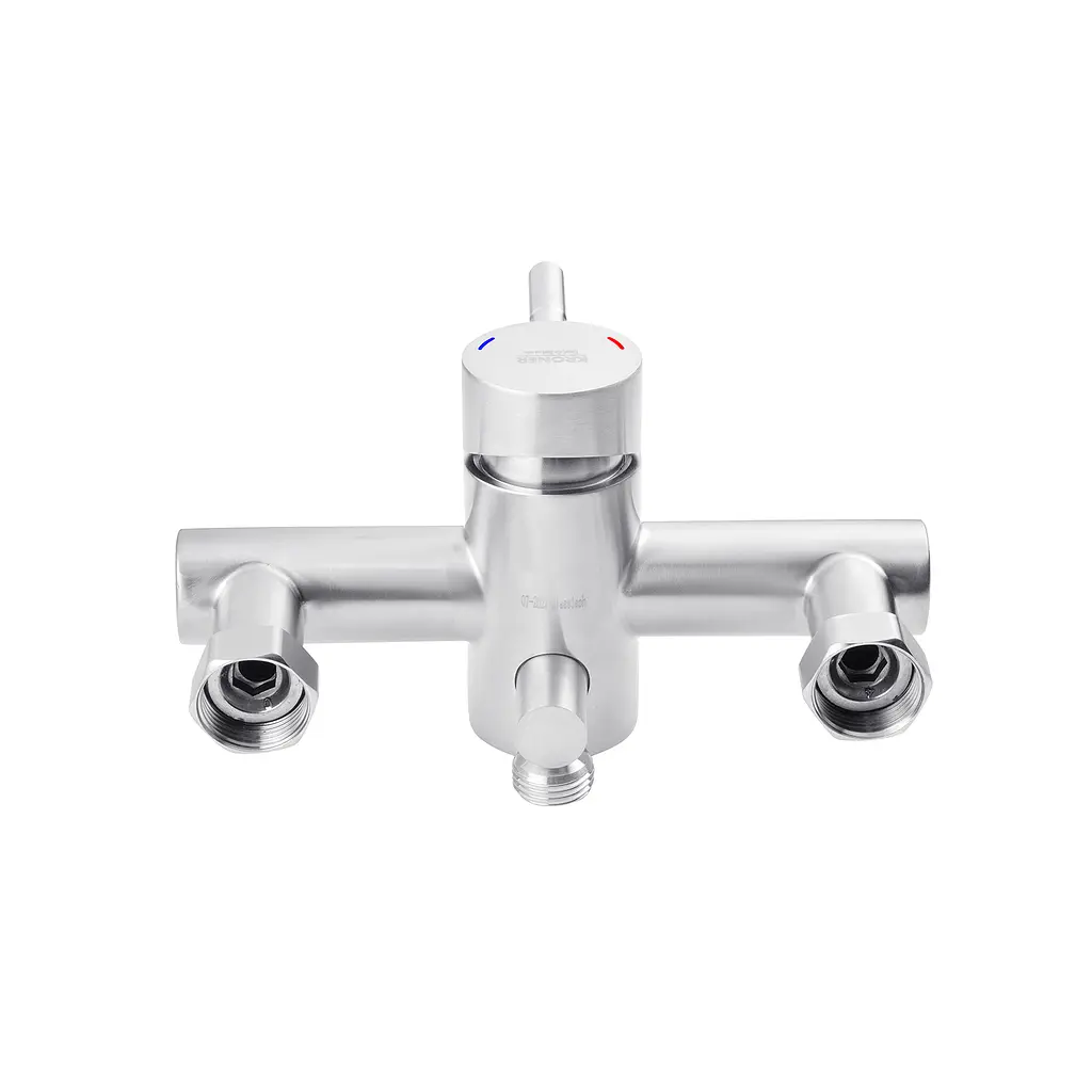 Смеситель для ванной Kroner KRP Edelstahl Klassisch - ESG070 CV022997 Хром матовый - фото 4