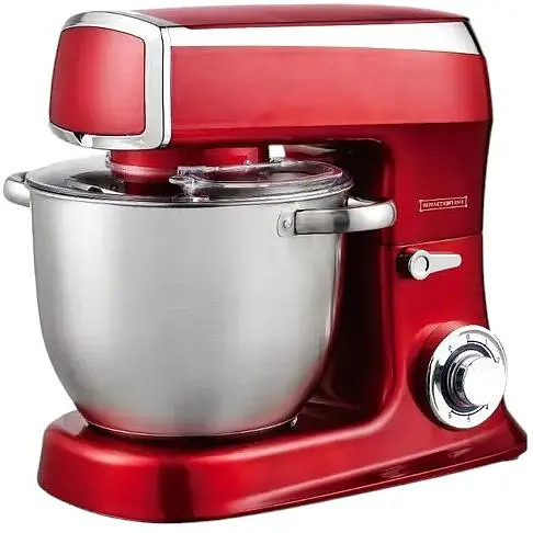 Кухонный комбайн Royalty Line PKM 2100BG 2100 Вт чаша 7.5 л блендер + мясорубка 6 режимов красный - фото 2