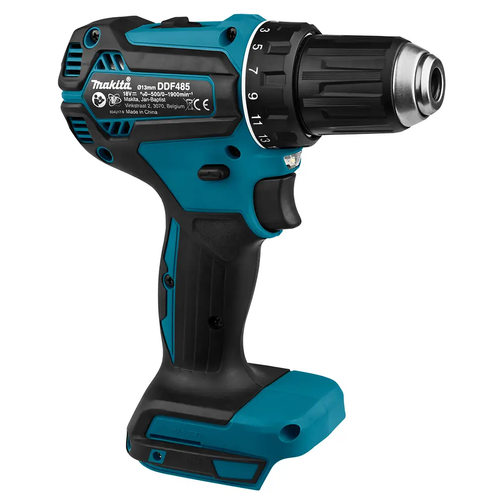Шурупокрут акумуляторний Makita DDF485Z (50 Нм, 1.5-13 мм, BL, LXT, без акумуляторів та зарядного пристрою) - фото 2