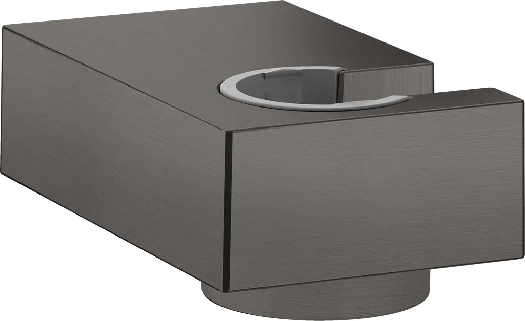 Тримач для душу Hansgrohe Porter E 28387340 шліфований чорний хром