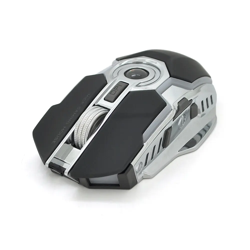 Миша бездротова iMICE G7, 6 кнопок, 800/1200/3200 DPI, 2.4Ghz 10м, Windows xp/Vista/Win7/8/10 Mac OS X, Rechargable, Black, COLOR BOX, Q60 - фото 2