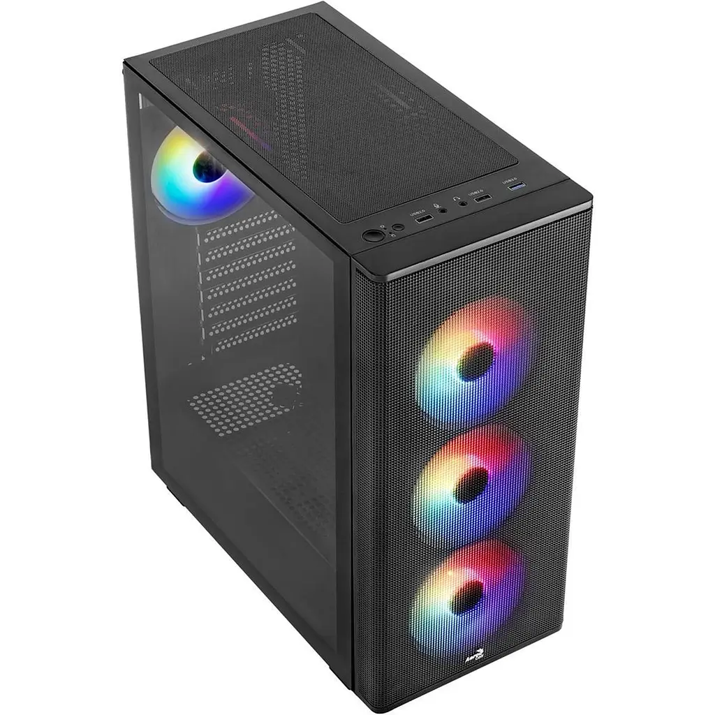 Корпус AeroCool Designer-G-BK-v2 Black (ACCM-ES05143.11) [146680] - фото 2