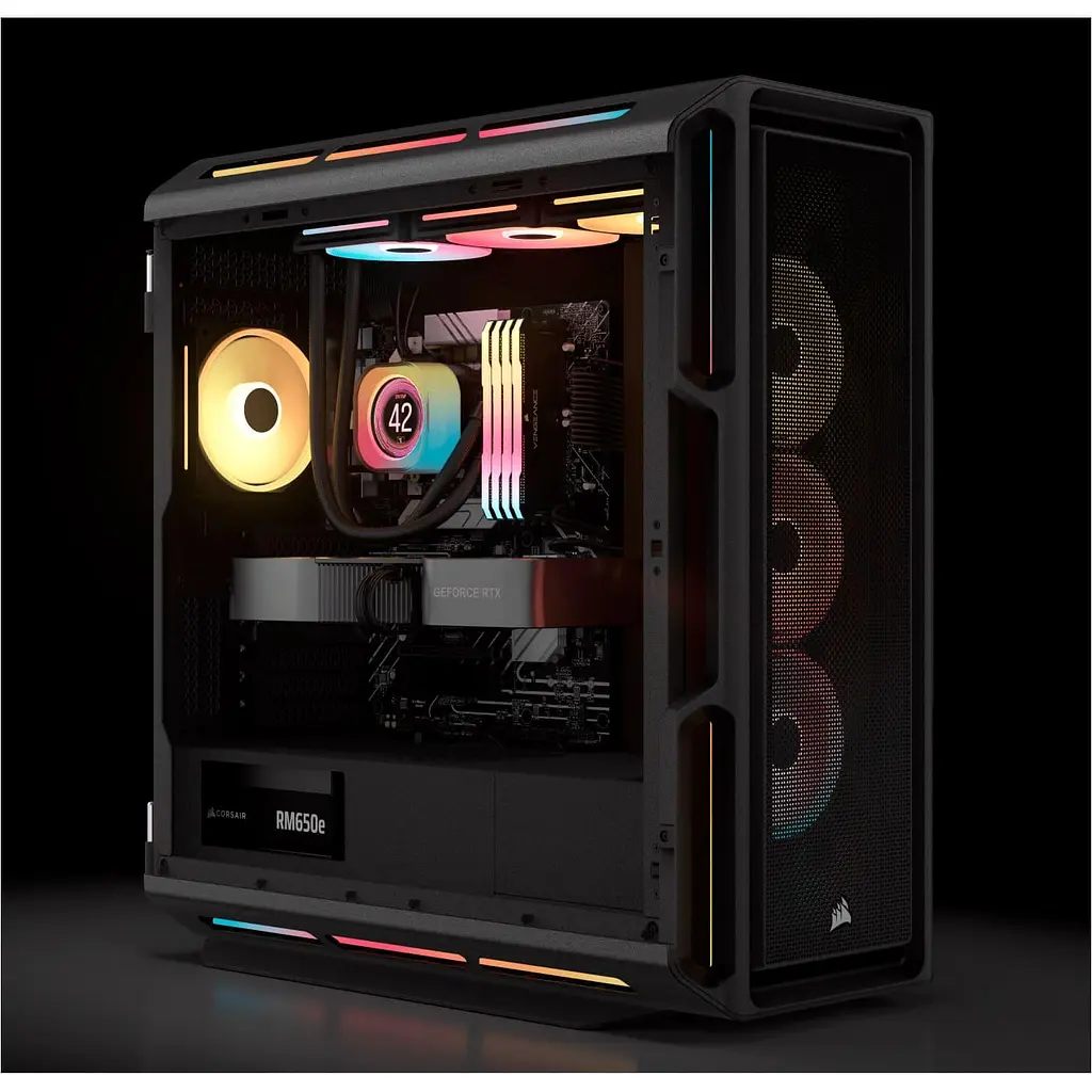 Блок живлення Corsair RM650e 650W 80+ Gold (CP-9020302-EU) Black - фото 6