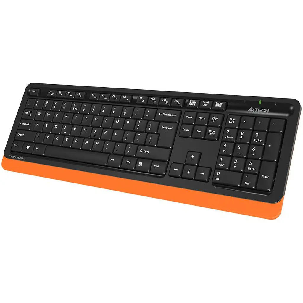 Комплект (клавіатура + миша) A4Tech Fstyler FG1010 Black/Orange [114624] - фото 7