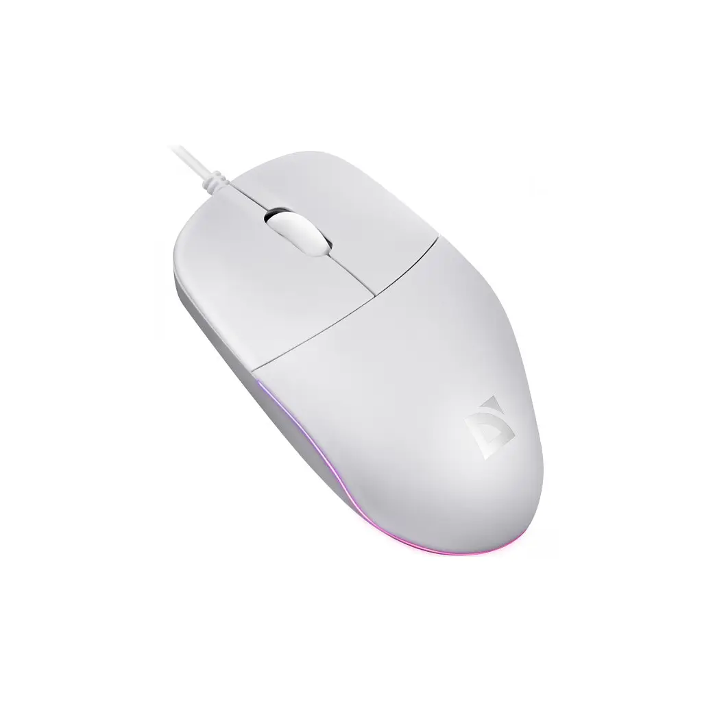 Мишка Defender Azora MB-241 LED USB White (52242) - фото 2