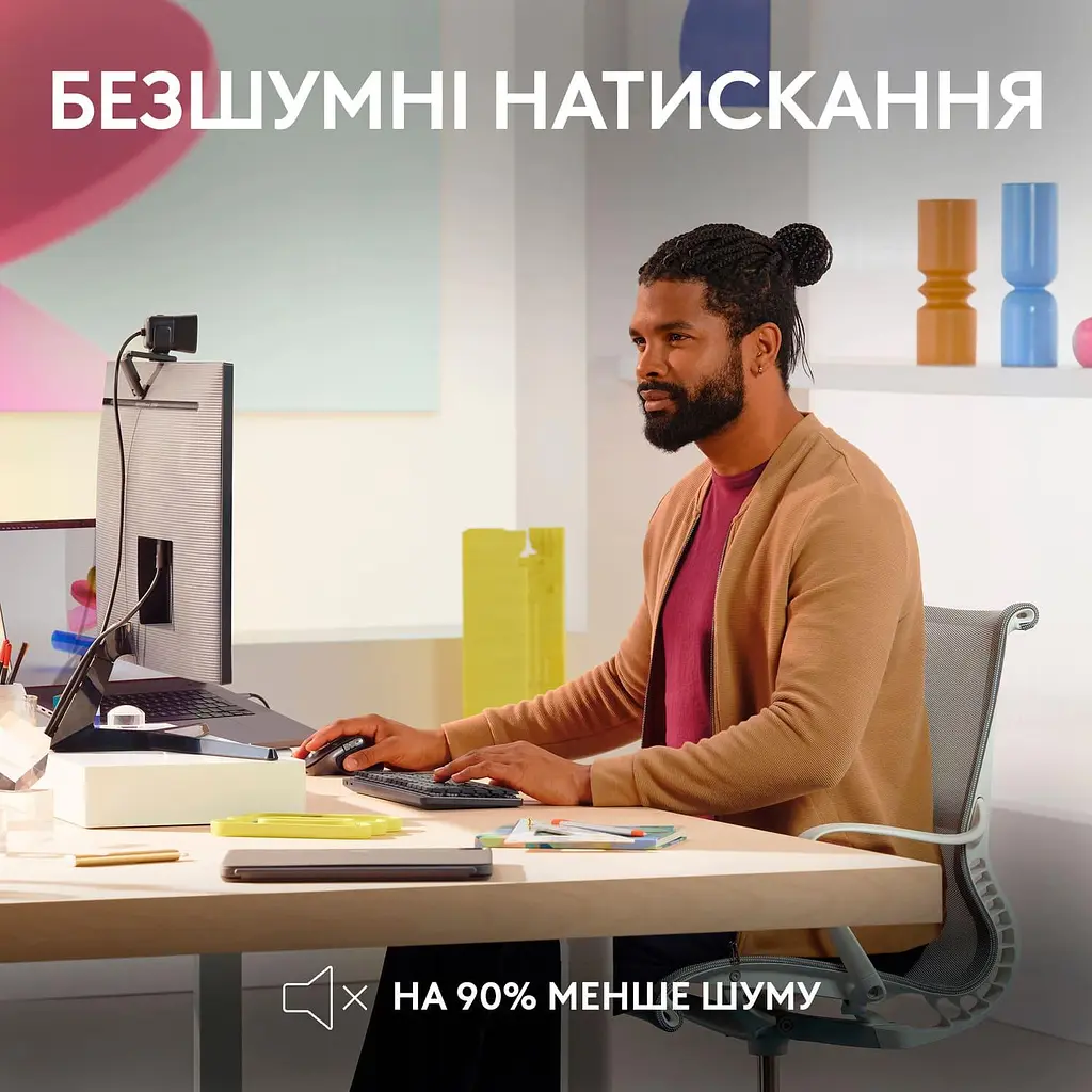 Бездротова миша Logitech MX Master 3S for Mac Performance Wireless Pale Grey (910-006572) - фото 4
