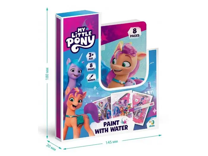 Книга Водні розмальовки My Little Pony, DoDo - фото 3