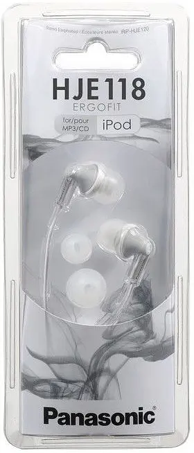 Навушники Panasonic RP-HJE118GU-S (6054962) - фото 2