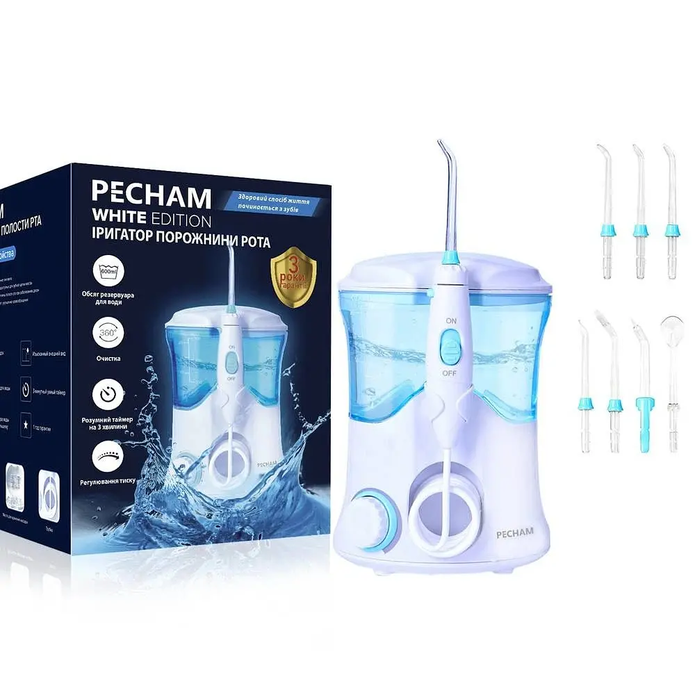 Іригатор Pecham Professional Білий - фото 4