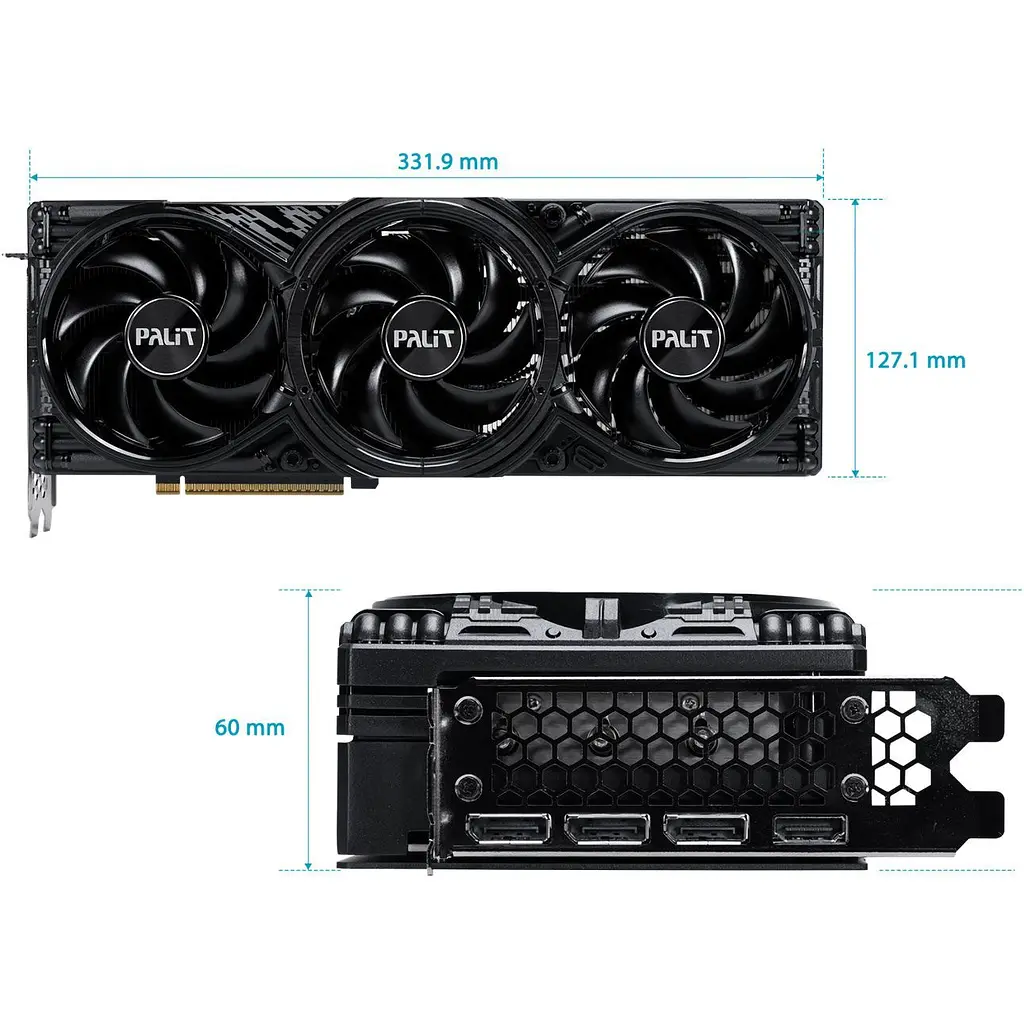 Відеокарта Palit GeForce RTX 5070 Ti GamingPro OC V1 [NE7507TS19T2-GB2031Y] UA [152334] - фото 11