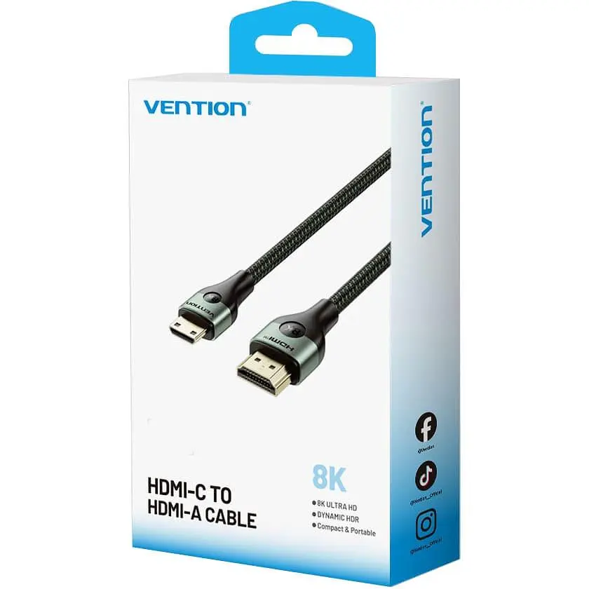 Кабель Vention HDMI-HDMI V 2.1 1 м (AGJGF) - фото 3