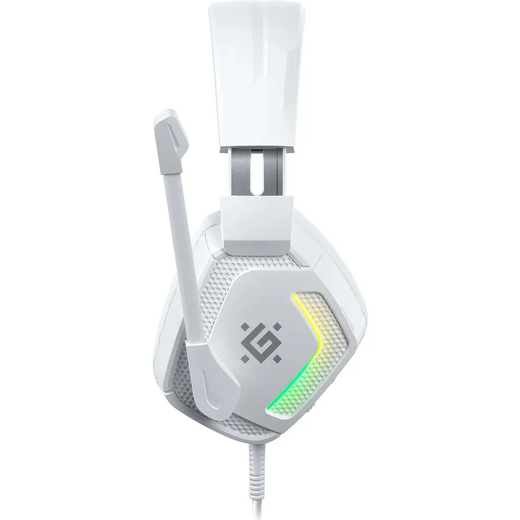 Игровые наушники Defender Espanto RGB USB White (62470) [160239] - фото 6