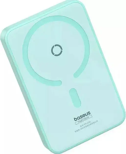 Зовнішній магнітний акумулятор - зарядний магсейф Baseus 5000mAh 20W (P10064101333-00) - фото 3