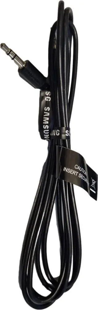 Аудіо-кабель Samsung 3.5 мм - 3.5 мм (M/M), 1.5 м, Black (BN39-01286B) - фото 2
