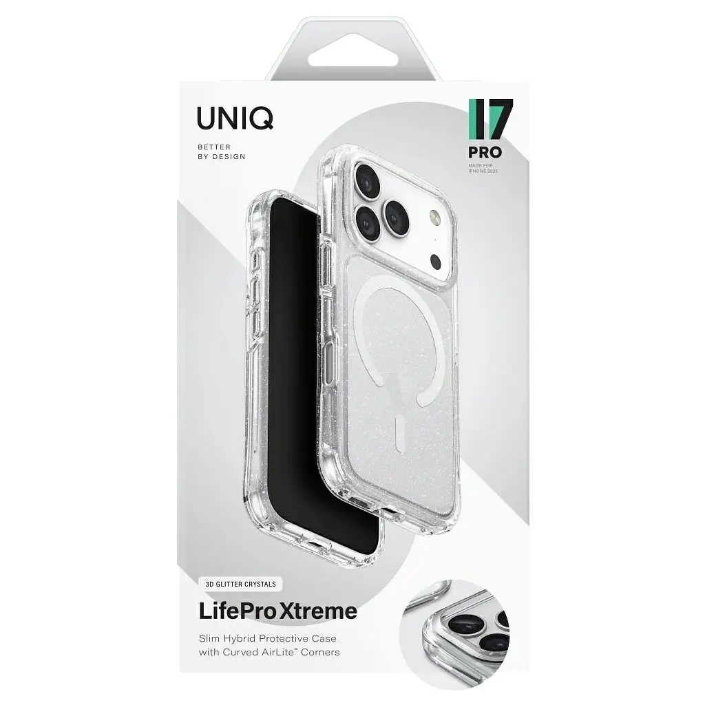 Чохол до мобільного телефона Uniq LifePro Xtreme Apple iPhone 17 Pro Transparent (8886463694008) - фото 6