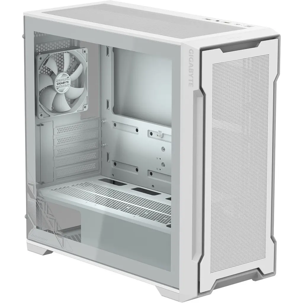 Корпус Gigabyte C102 зі склом крижано-білий (GB-C102GI) [173398] - фото 2