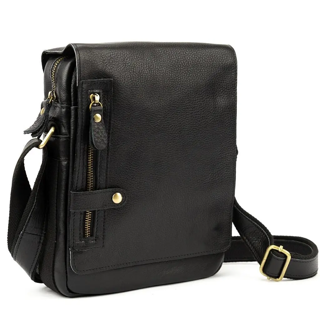 Місткий чоловічий месенджер з клапаном Tiding Bag M39-001A - фото 9