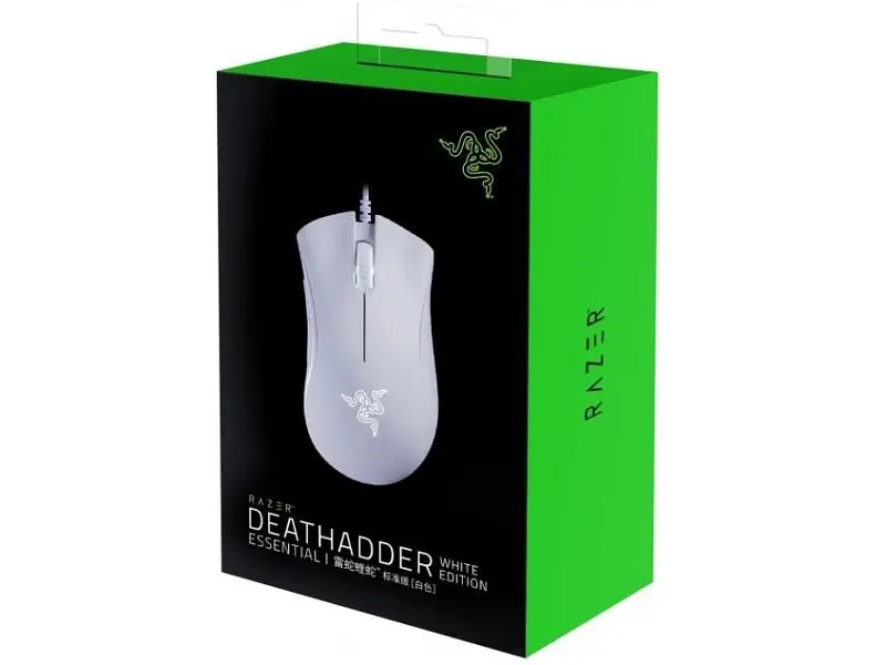 Миша Razer DeathAdder Essential White (RZ01-03850200-R3M1) - фото 5