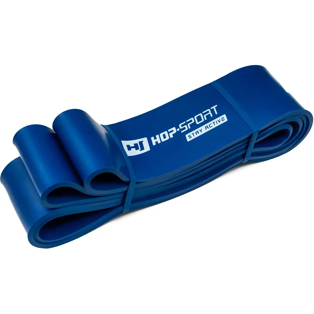 Резинка для фитнеса Hop-Sport 28-80 кг HS-L064RR синяя - фото 6