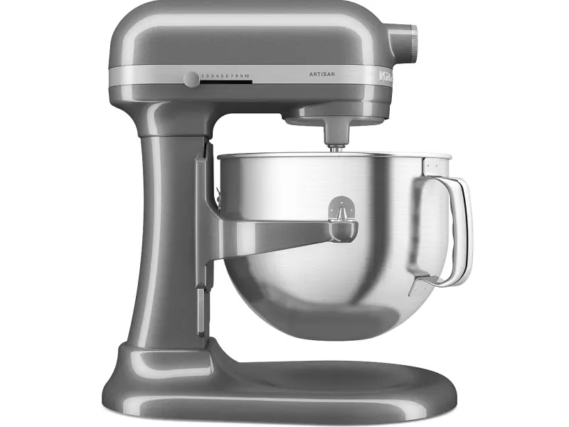 Кухонна машина KitchenAid Artisan 5KSM70SHXECU з підйомною чашею 6.6 л срібляста
