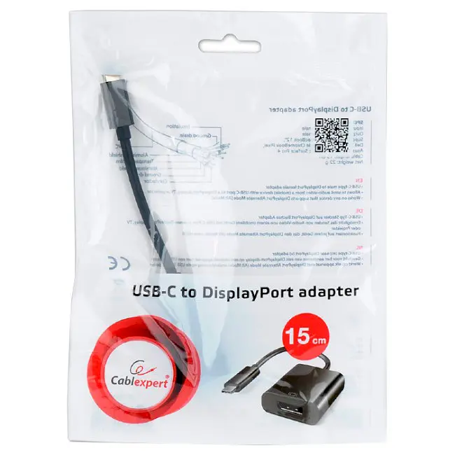Адаптер Cablexpert USB-C to DisplayPort (A-CM-DPF-01) - фото 2
