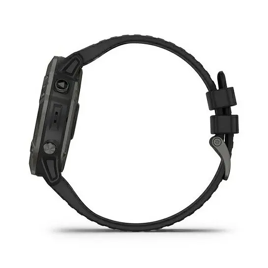 Смарт-часы Garmin Fenix 6X Pro Solar Titanium Carbon Grey DLC with Black Band (010-02157-21) - фото 3