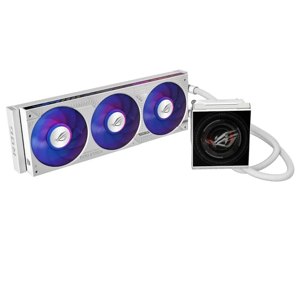 Система водяного охолодження Asus ROG Strix LC IV 360 ARGB LCD White (90RC01M2-B0EAY0) - фото 9