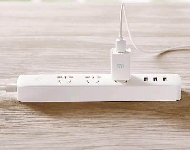 Мережевий фільтр Xiaomi Aigo Power Strip with 3USB 2m White [AC0331ZN] [85455] - фото 3