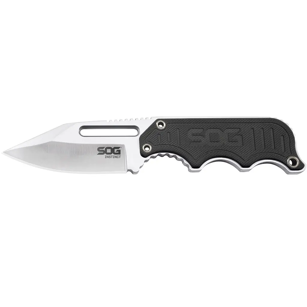 Нож SOG Instinct G10 Handle Черный - фото 2