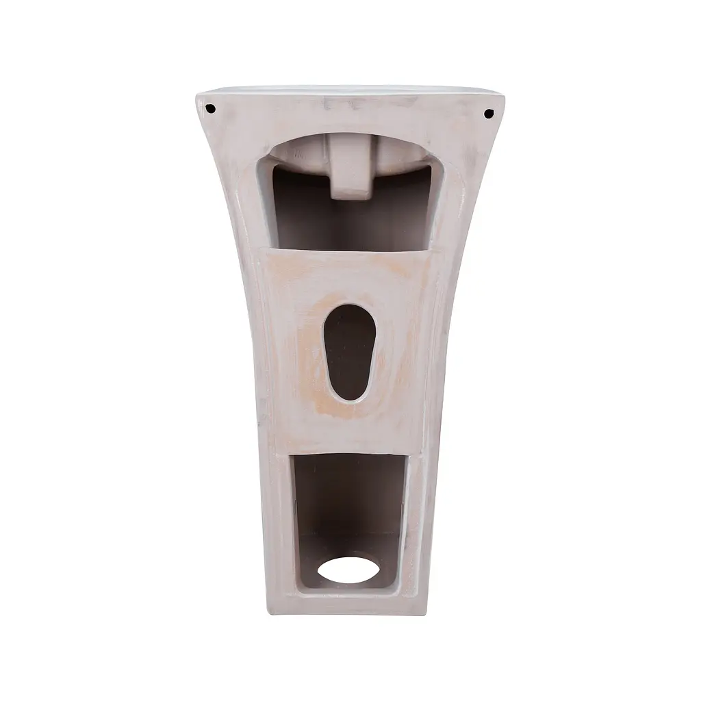 Умивальник підлоговий Qtap Crow 450x435x835 White QT0511G315WN, Білий - фото 5